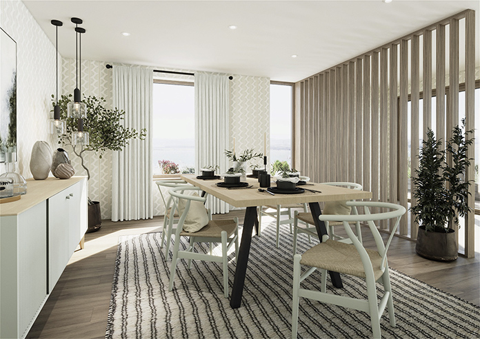 Culross (Blackout), Speckled White - Made to Measure Curtains - Image 7